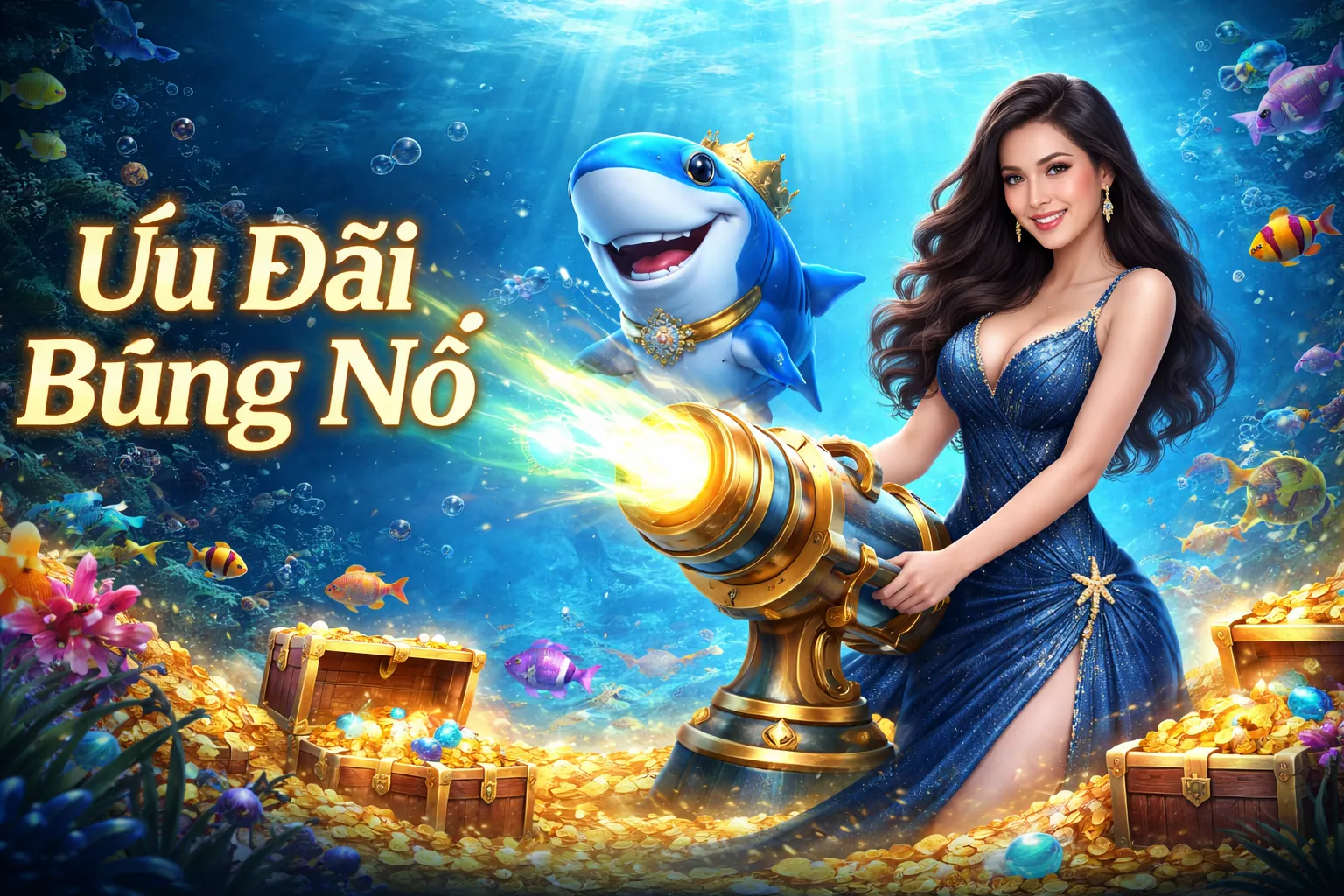 Hình ảnh chính trò chơi bắn cá ok365vip